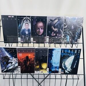 Alien 1-9 & Aftermath Lot Marvel 2021 Key 1st Alpha Xenomorph
